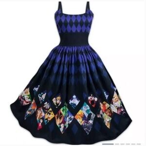 Disney Offical Villans Purple and Black Dress